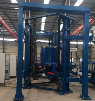 VERTICAL WINDING MACHINE FOR POWER TRANSFORMERS