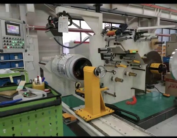 HV foil winding machine